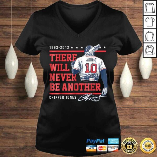 Chipper Jones Never Be Another Shirt – Apparel