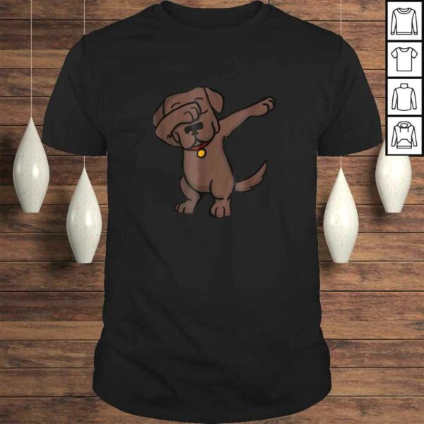 Chocolate Lab Dabbing Shirt – Funny Dog Dab TShirt