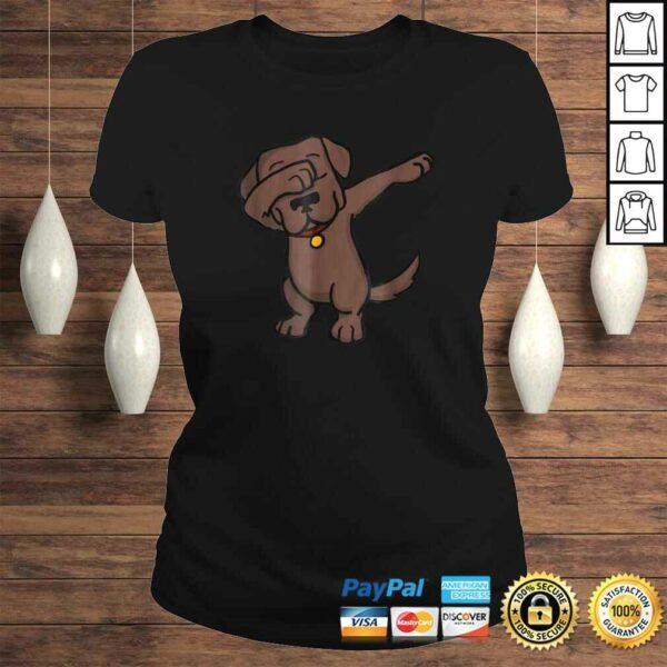 Chocolate Lab Dabbing Shirt – Funny Dog Dab TShirt