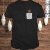 Chocolate Lab Dog In Your PockeTShirt Gift