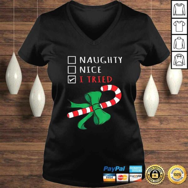 Christmas Candy Cane Gift Design – I Tried ChecklisGift TShirt