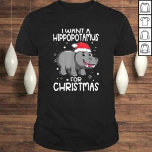 Christmas – I Want A Hippopotamus For Christmas Tee T-Shirt Christmas – I Want A Hippopotamus For Christmas Tee T-Shirt