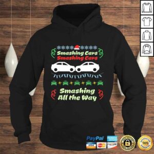 Christmas Ugly Sweater Demolition Derby Design TShirt 4