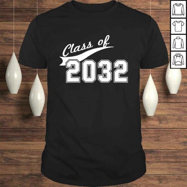 Class Of 2032 Shirt – Kindergarten Future Graduate Tee