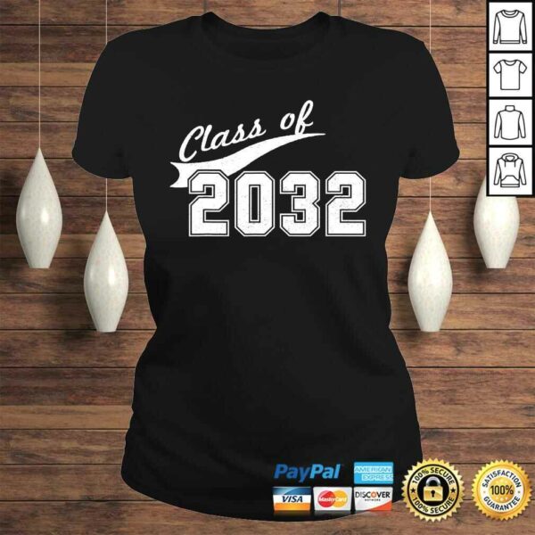 Class Of 2032 Shirt – Kindergarten Future Graduate Tee