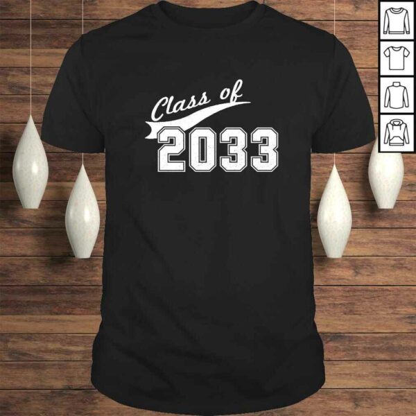 Class Of 2033 – Kindergarten Future Graduate Shirt