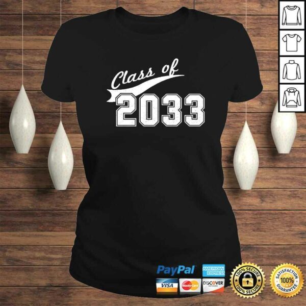 Class Of 2033 – Kindergarten Future Graduate Shirt