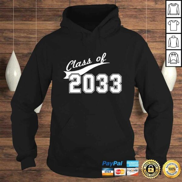 Class Of 2033 – Kindergarten Future Graduate TShirt