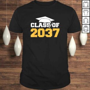 Class Of 2037 Graduation Kindergarten School T-shirt Class Of 2037 Graduation Kindergarten School T-shirt
