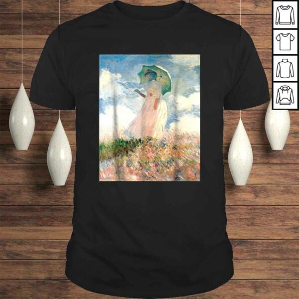 Claude Monet’s Woman with a Parasol, Study Retro TShirt