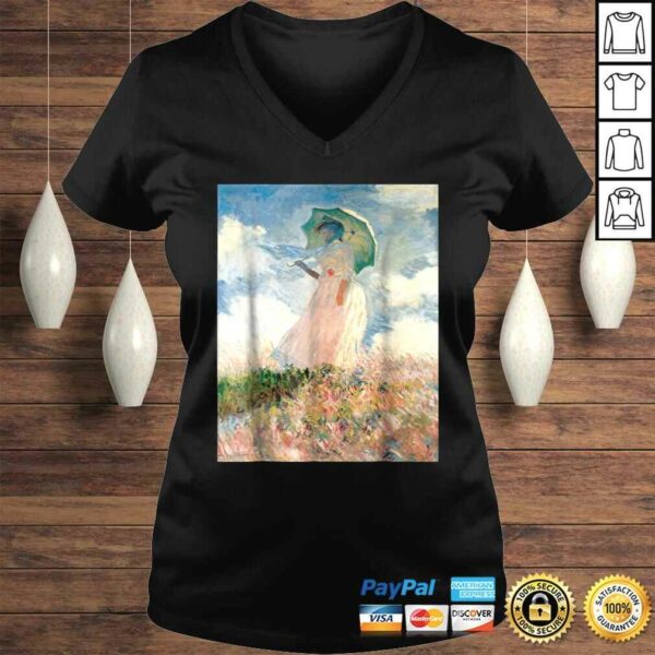 Claude Monet’s Woman with a Parasol, Study Retro TShirt