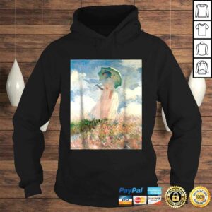 Claude Monet's Woman with a Parasol, Study Retro TShirt 3 Claude Monets Woman with a Parasol Study Retro TShirt 4