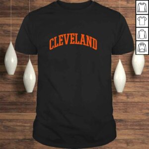 Cleveland Ohio Vintage CLE Retro Brown Game Day Gift Pullover Hoodie Cleveland Ohio Vintage CLE Retro Brown Game Day Gift Pullover Hoodie