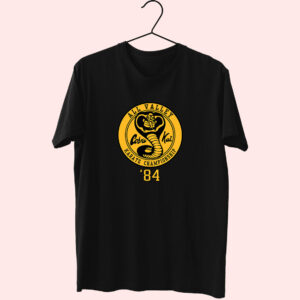 Cobra Kai All Valley Karate Championship 84 Essentials T Shirt Cobra Kai All Valley Karate Championship 84 Essentials T Shirt