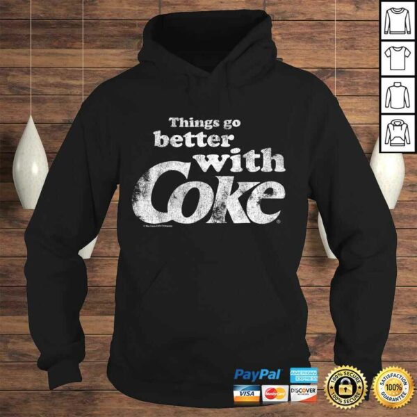 Coca-Cola Better With Coke Vintage Graphic TShirt Gift