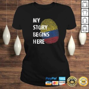 Colombia Heritage Colombian Roots V-Neck T-Shirt 2 Colombia Heritage Colombian Roots V Neck T Shirt 3