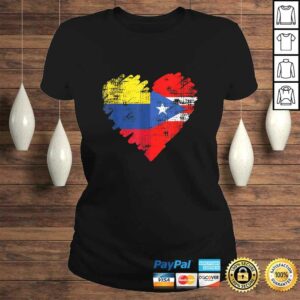 Colombia Puerto Rico Shirt Flag Heart Colombian Rican 2 Colombia Puerto Rico Shirt Flag Heart Colombian Rican 3