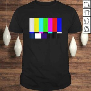 Color Bars TV Test Pattern Shirt – Television Color Broadc Color Bars TV Test Pattern Shirt – Television Color Broadc