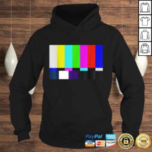 Color Bars TV Test Pattern Shirt - Television Color Broadc 3 Color Bars TV Test Pattern Shirt Television Color Broadc 4