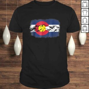 Colorado Mountain Love Colorado Flag Tee T-Shirt Colorado Mountain Love Colorado Flag Tee T-Shirt