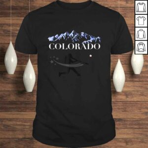 Colorado Rocky Mountain Shirt Baseball Player Design Colorado Rocky Mountain Shirt Baseball Player Design