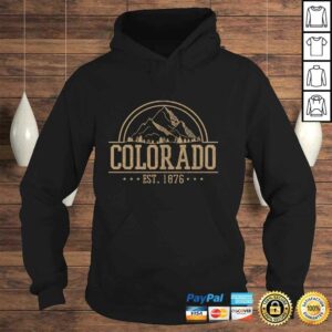 Colorado - Rocky Mountains Est. 1876 Hiking Outdoor Gift Pullover Hoodie 3 Colorado Rocky Mountains Est 1876 Hiking Outdoor Gift Pullover Hoodie 4
