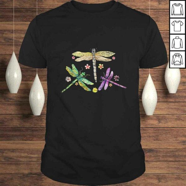 Colorful Dragonflies TShirt