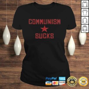 Communism Sucks - America First Anti Communist Socialism V-Neck T-Shirt 2 Communism Sucks America First Anti Communist Socialism V Neck T Shirt 3