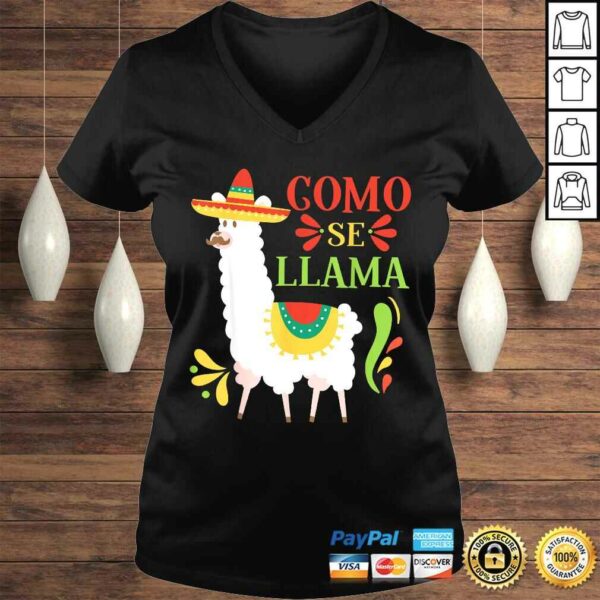 Como Se Llama Animal Funny Mexican Cinco De Mayo 2020 Gift TShirt