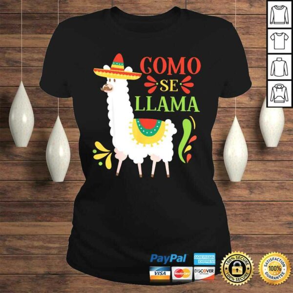 Como Se Llama Animal Funny Mexican Cinco De Mayo 2020 Gift TShirt