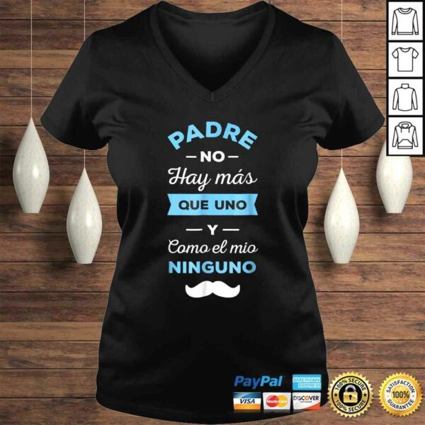 Como mi Papa Ninguno Dia del Padre Regalo Shirt