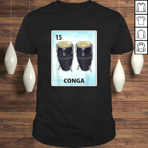 Conga Mexican Cards TShirt