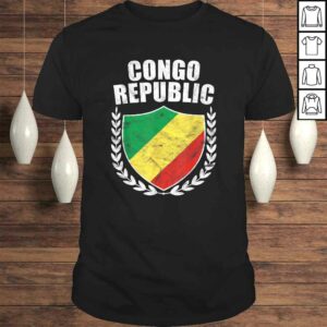 Congo Republic V-Neck T-Shirt Congo Republic V-Neck T-Shirt