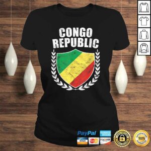 Congo Republic V-Neck T-Shirt 2 Congo Republic V Neck T Shirt 3