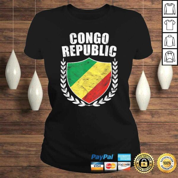 Congo Republic V-Neck T-Shirt