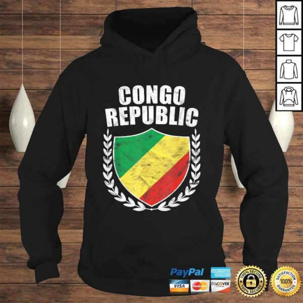 Congo Republic V-Neck T-Shirt