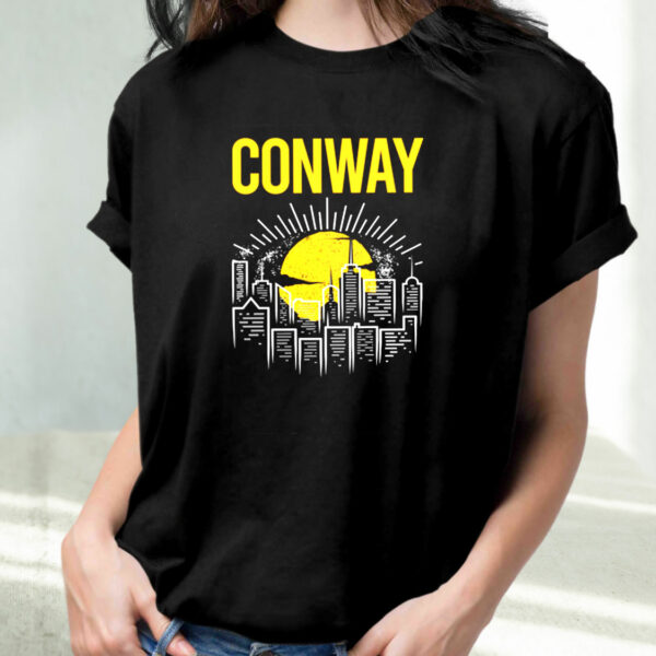 Conway Yellow Moon 90S Trendy T Shirt