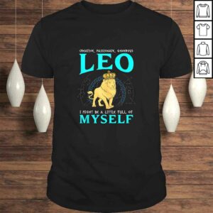 Creative Passionate Generous Leo Astrology Zodiac T-shirt Creative Passionate Generous Leo Astrology Zodiac T-shirt