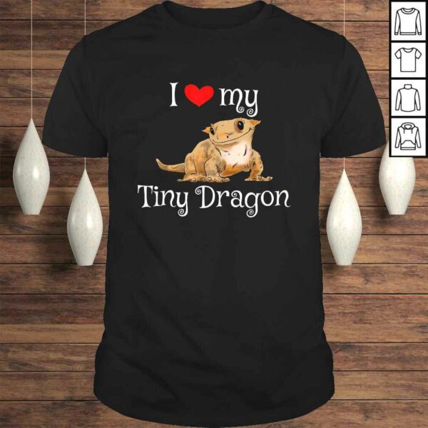 Crested Gecko Tiny Dragon, Gecko Lover, Cute Crestie, Lizard TShirt