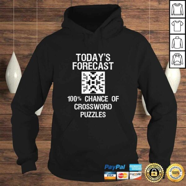 Crossword Puzzle Shirt Gift – Funny Today’s Forecast