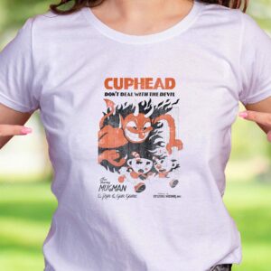 Cuphead Retro Devil Deal Casual T Shirt