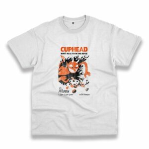 Cuphead Retro Devil Deal Casual T Shirt 4
