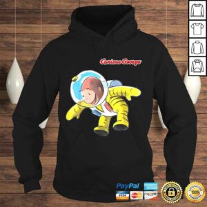 Curious George Happy Astronaut PortraiTee Shirt 3 Curious George Happy Astronaut PortraiTee Shirt 4