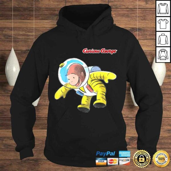 Curious George Happy Astronaut PortraiTee Shirt