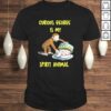 Curious George My Spirit Animal Eating Cake Graphic Shirt