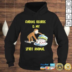 Curious George My Spirit Animal Eating Cake Graphic Shirt 3 Curious George My Spirit Animal Eating Cake Graphic Shirt 4
