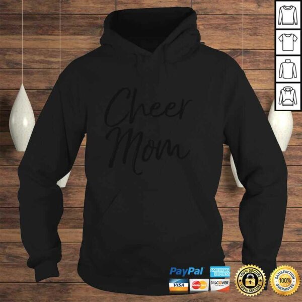 Cute Cheerleader Mother Apparel Gift for Women Cheer Mom Pullover Hoodie