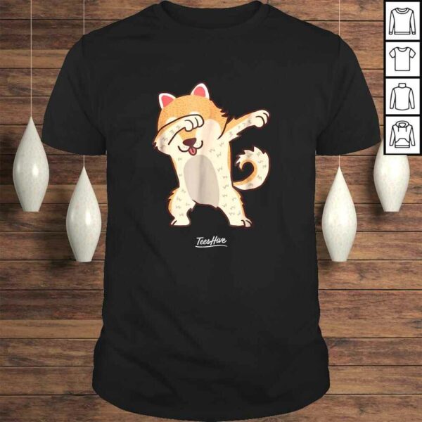 Cute Dabbing Shiba Inu Dog Shiba Inu Dab Dog Meme TShirt Gift