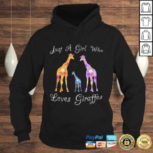 Cute Floral Giraffe Animal Lover Gifts For Women & Girls Shirt 3 Cute Floral Giraffe Animal Lover Gifts For Women Girls Shirt 4