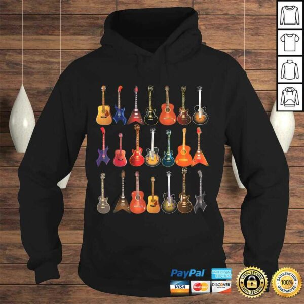 Cute Guitar Rock N Roll Musical Instruments Shirt Gift